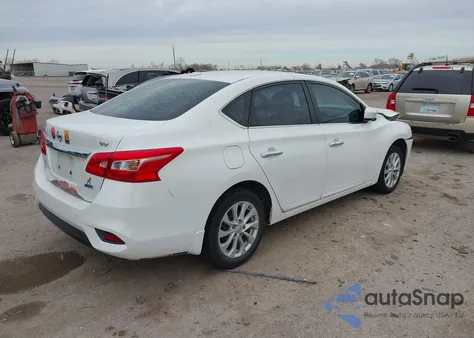 2018 Nissan Sentra Sv z USA, uszkodzony, nr VIN 3N1AB7AP2JY266682
